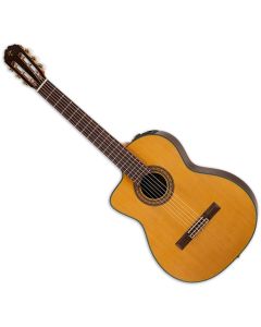 Takamine TC132SC Lefty Classical Acoustic Electric Guitar Natural sku number JTAKTC132SCLH