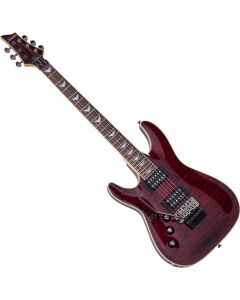 Schecter Omen Extreme-6 FR Left-Handed Electric Guitar in Black Cherry Finish sku number SCHECTER2010