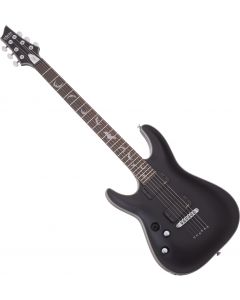 Schecter Damien Platinum-6 Left-Handed Electric Guitar Satin Black sku number SCHECTER1182