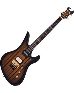 Schecter Signature Synyster Custom-S Electric Guitar Satin Gold Burst sku number SCHECTER1743