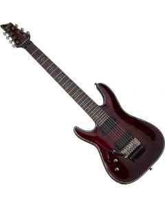 Schecter Hellraiser C-7 FR Left-Handed Electric Guitar Black Cherry sku number SCHECTER1832