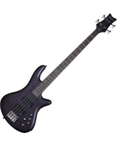 Schecter Stiletto Studio-4 Electric Bass See-Thru Black Satin sku number SCHECTER2711