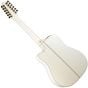 Takamine GD37CE-12 String Acoustic Electric Guitar Pearl White sku number TAKGD37CE12PW