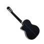 Takamine GC2CE Acoustic Electric Classical Guitar Black Finish sku number TAKGC2CEBLK