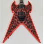 Wylde Audio Warhammer FR Nose Dragon Red Pinstripe Guitar B-Stock sku number SCHECTER4580-B