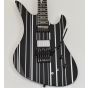 Schecter Synyster Custom-S Guitar Gloss Black Silver Pin Stripes B-Stock 0530 sku number SCHECTER1741-B0530