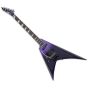 ESP LTD Alexi Laiho Ripped Lefty Guitar Purple Faded Pinstripes B-Stock sku number LALEXIRIPPEDLH-B