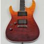 ESP E-II Horizon NT-II Tiger Eye Amber Fade Lefty Guitar B-Stock sku number EIIHORNTIITEAFDLH-B6422