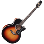 Takamine EF450C-TT NEX Acoustic Guitar Brown Sunburst sku number JTAKEF450CTTBSB